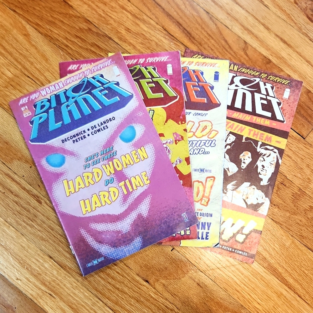 B*tch Planet comic No. 1-4